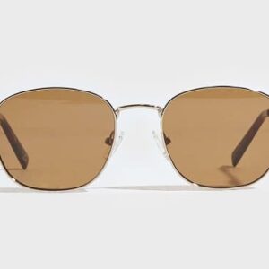 Stripe Square Sunglasses